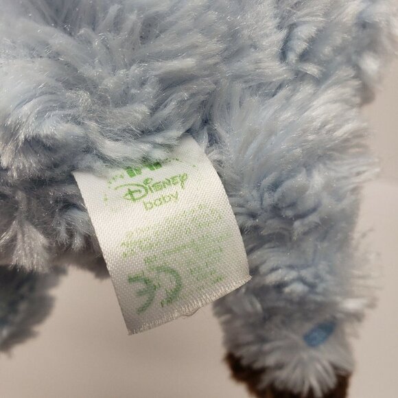 Disney Baby 11" Blue Brown Eeyore Knit Ears Kids Preferred 2013 Plush - Picture 4 of 5